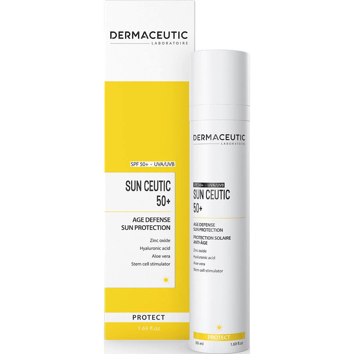 Dermaceutic Sun Ceutic 50+ Protection Solaire Anti-Âge 50ml