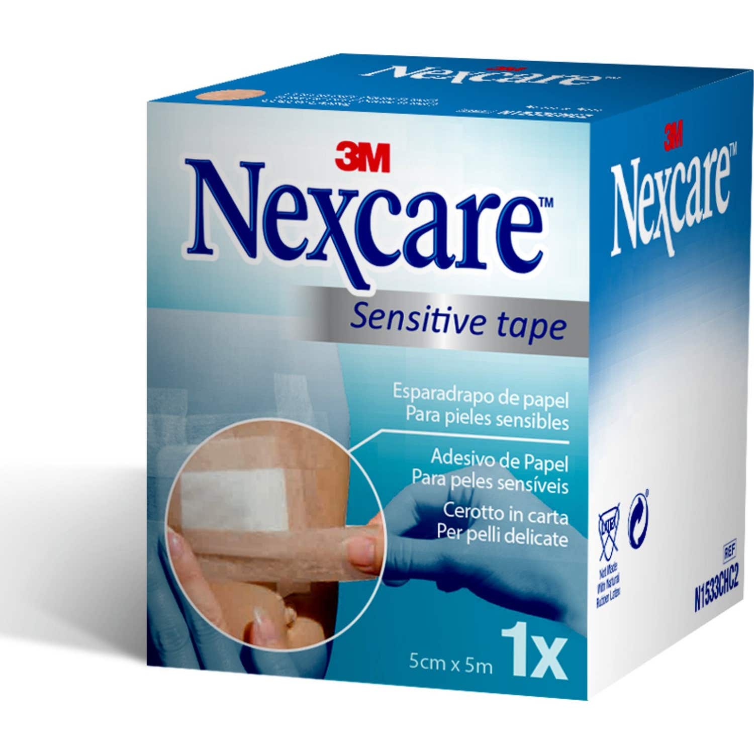 Nexcare Spreader Skin Colour Paper 5 M X 5 Cm X 5 Cm