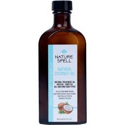 Nature Spell Huile de noix de coco pour cheveux et peau 150ml