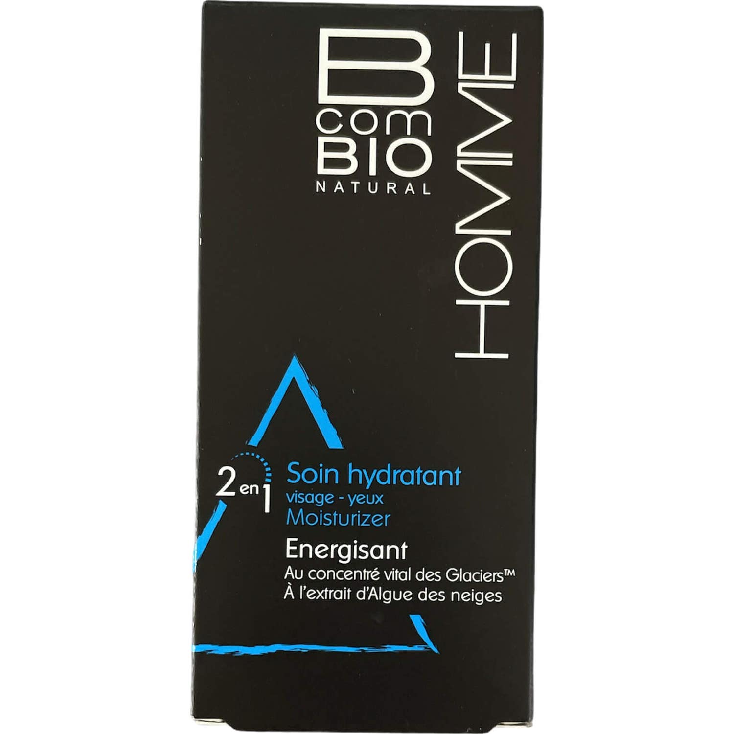 B-Com-Bio Homme Soin Hydratant Energisant Visage 50ml