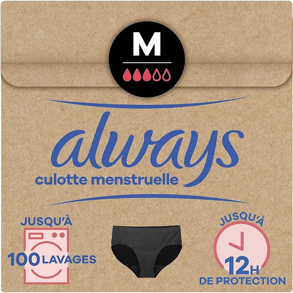 Always Culotte Menstruelle Lavable Taille M 40-42 1 Unité