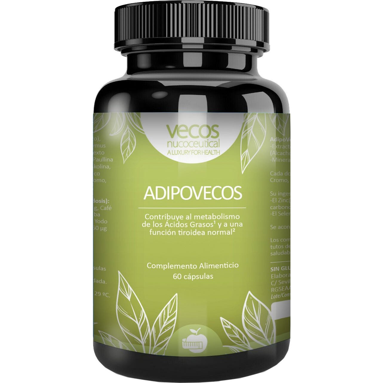 Vecos Nucoceutical Adipovecos 60 Cápsulas