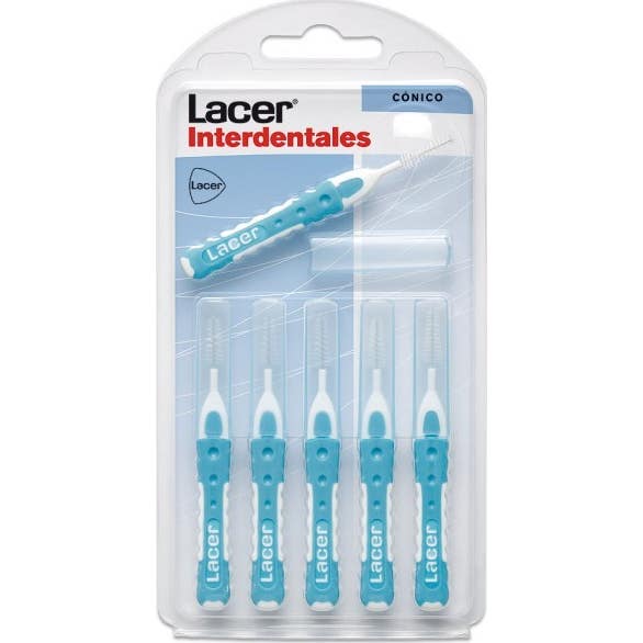 Lacer Brossettes Interdentaires Droites Coniques 6 Unités