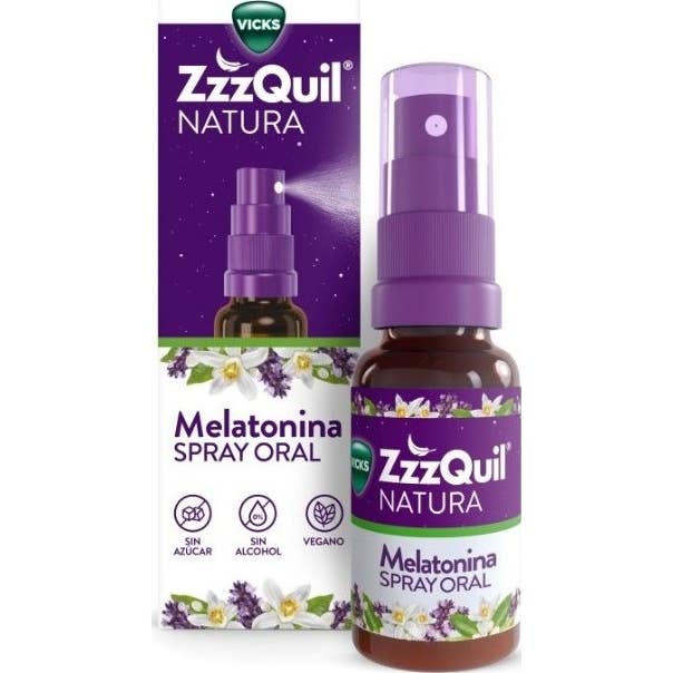 Zzzquil Natura Spray Oral Mélatonine Lavande Orange 30ml