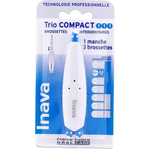 Inava Trio Compac Brossett 1/1/1 Blist/6