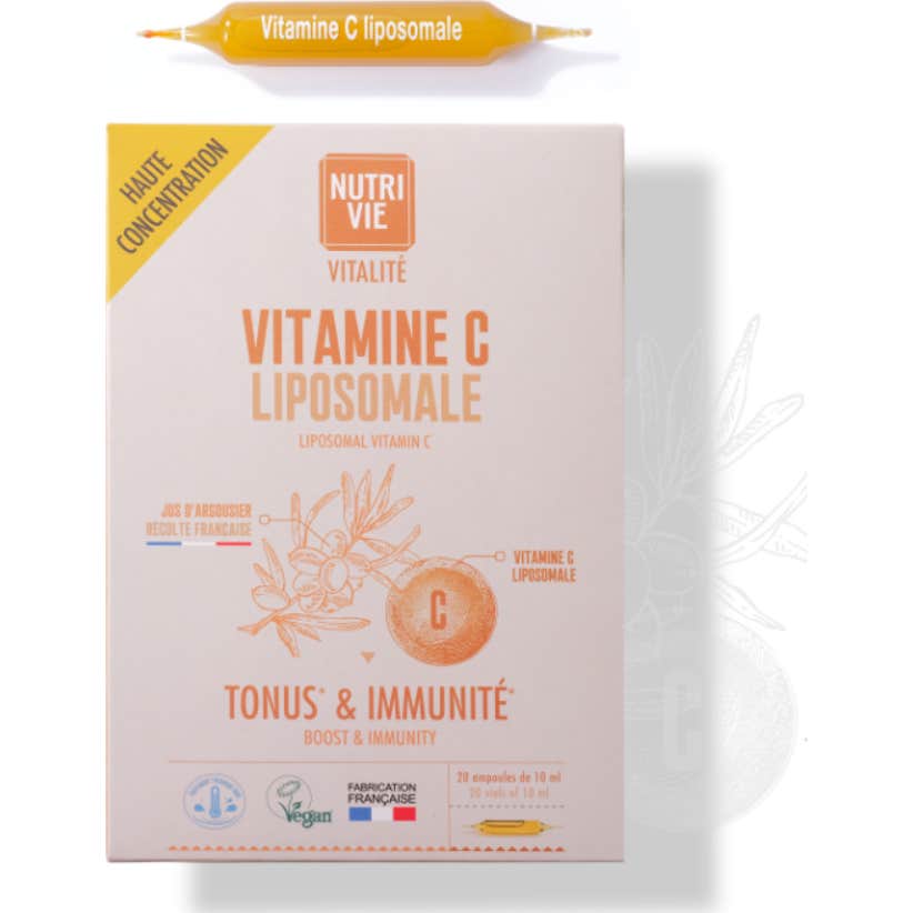 Nutrivie Ampoules Vitamine C Liposomale 20x15ml