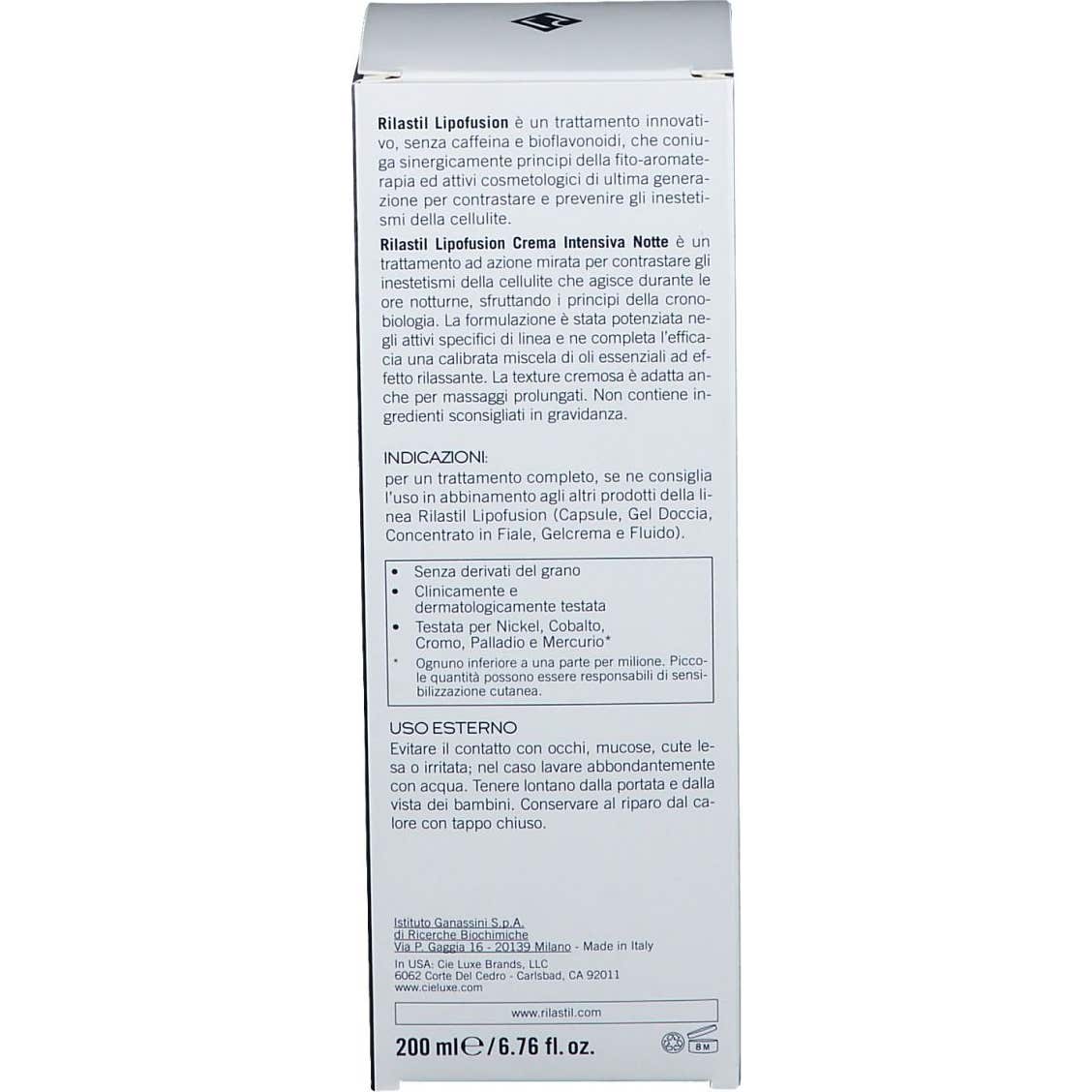 LIPOFUSION RILTIL UTILISÉE NTT CR CR 200