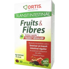 Ortis Fruits & Fibres Transit Régulier 30comp