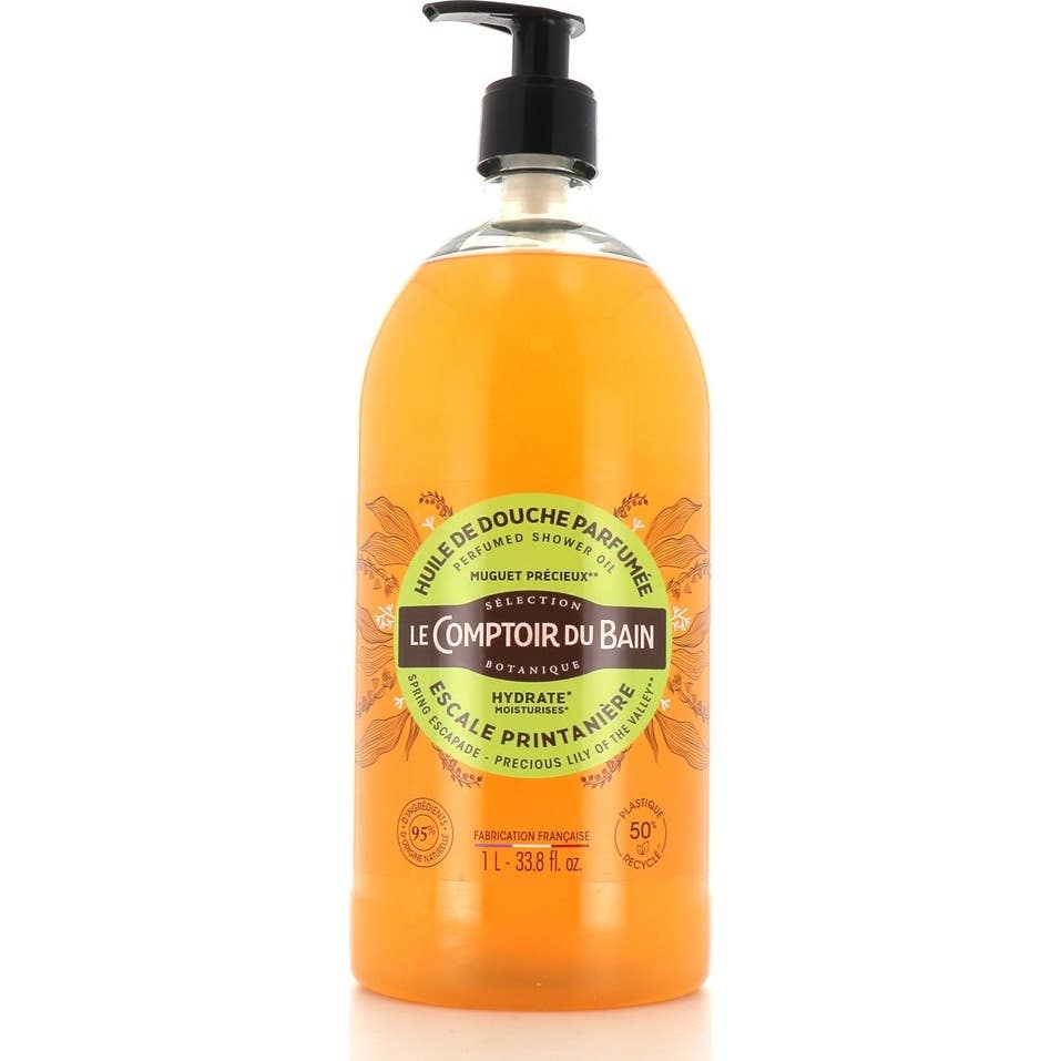 Le Comptoir du Bain Huile Douche Escale Print 1000ml
