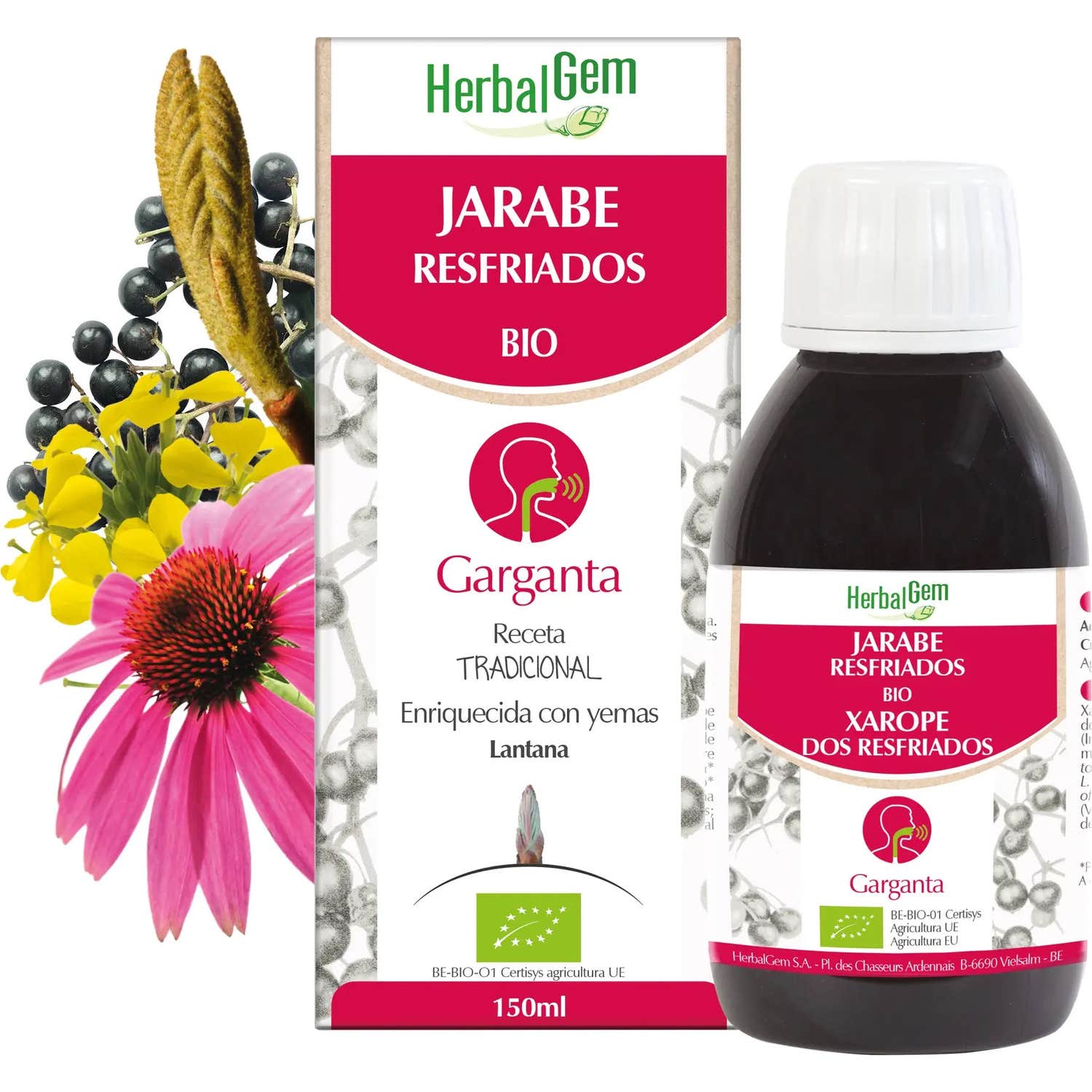 HerbalGem Jarabe Resfriados 150 ml