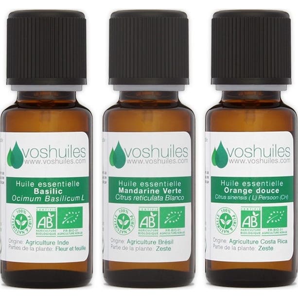 Voshuiles Mon Petit Kit « Cuisine » 3 Huiles Essentielles Bio