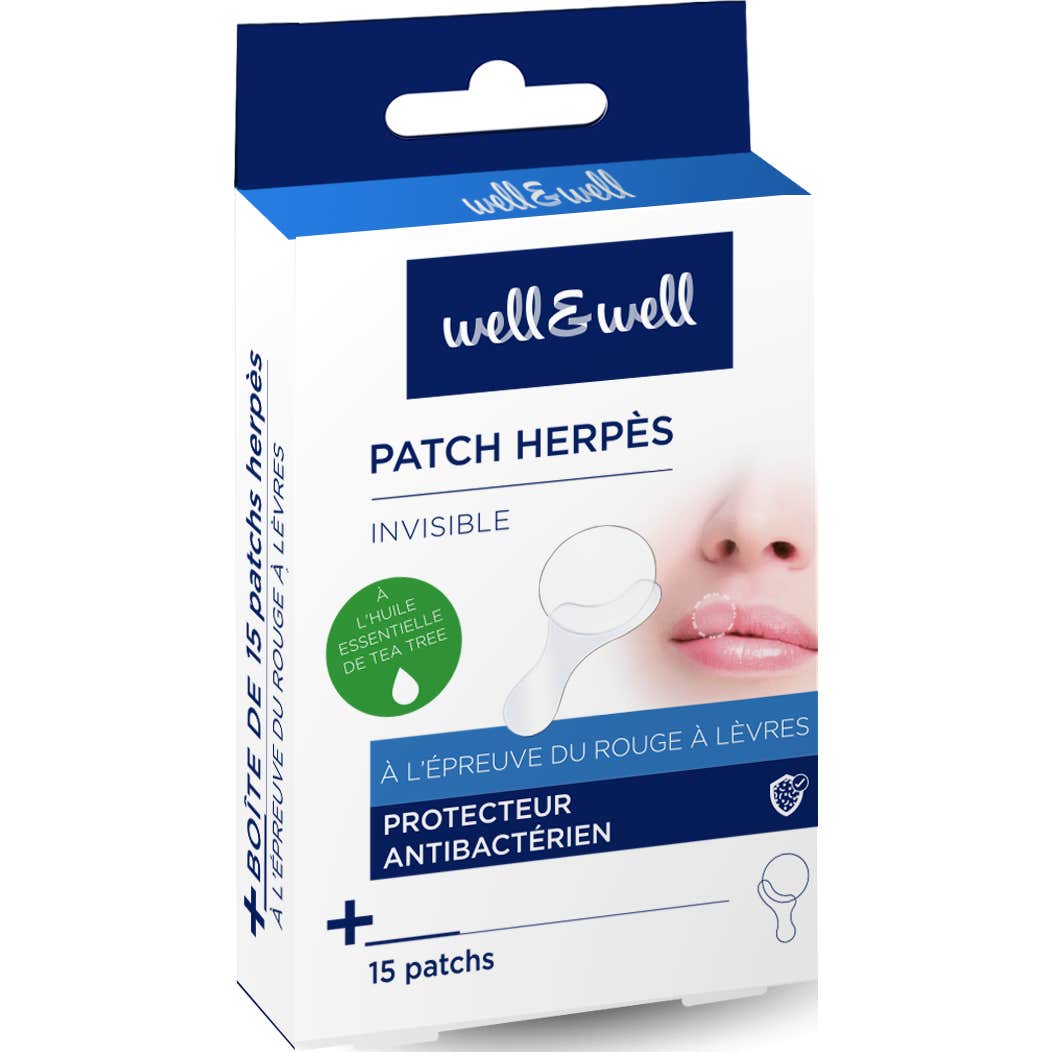 Well&Well Patch Herpès 15 Patchs
