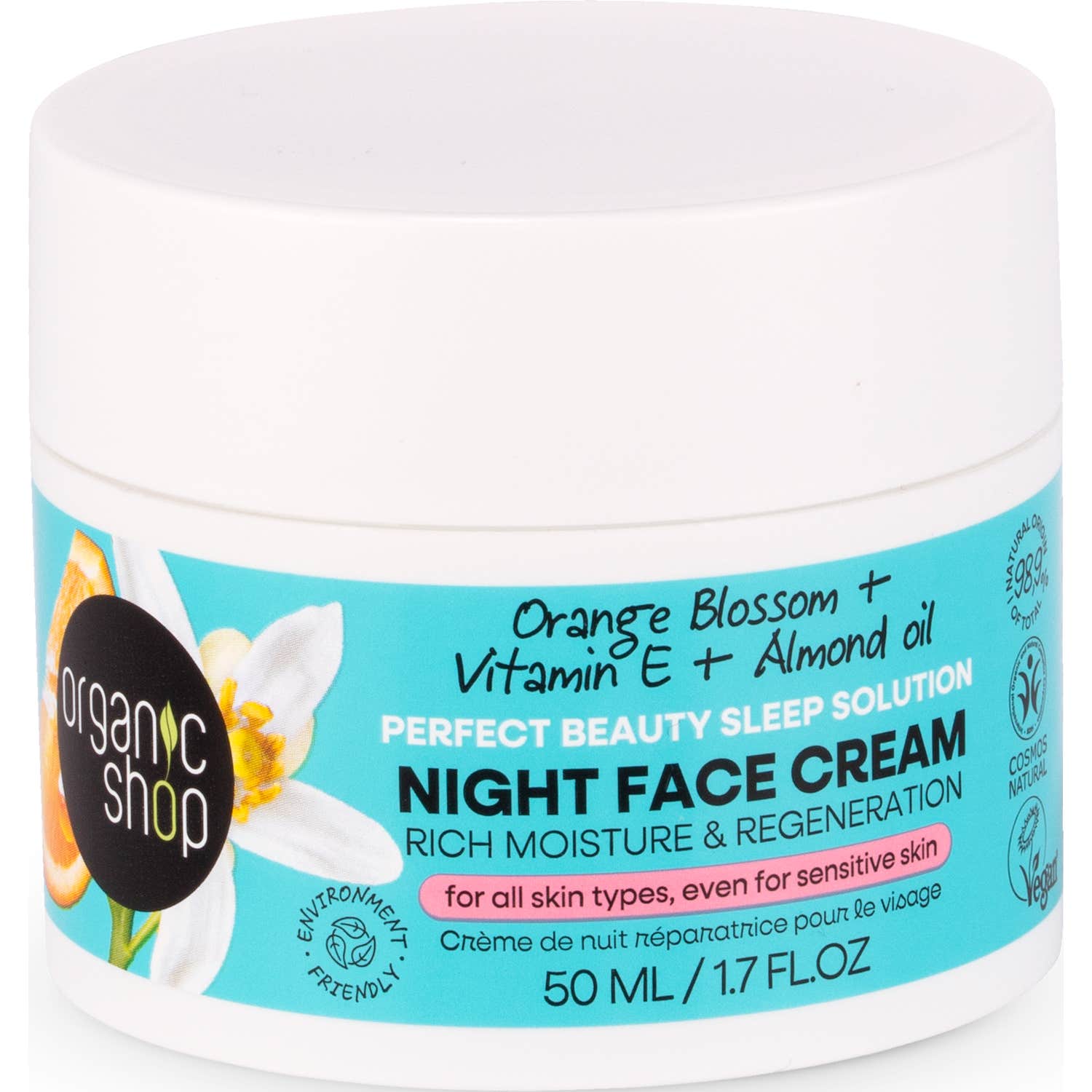Organic Shop Perfect Beauty Sleep Solution Night Face Cream 50ml