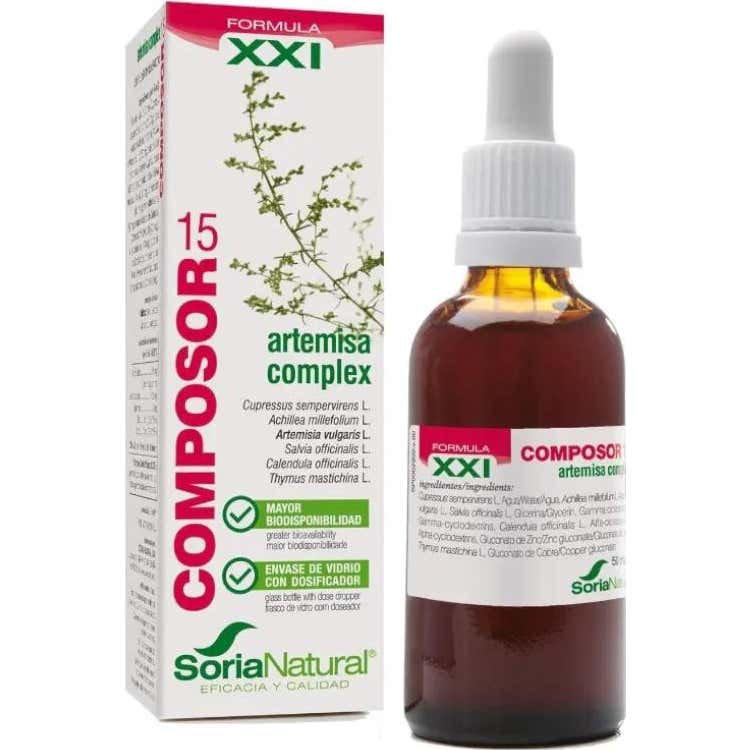 Composor 15 Xxi Artemisa 50ml Soria Natu *