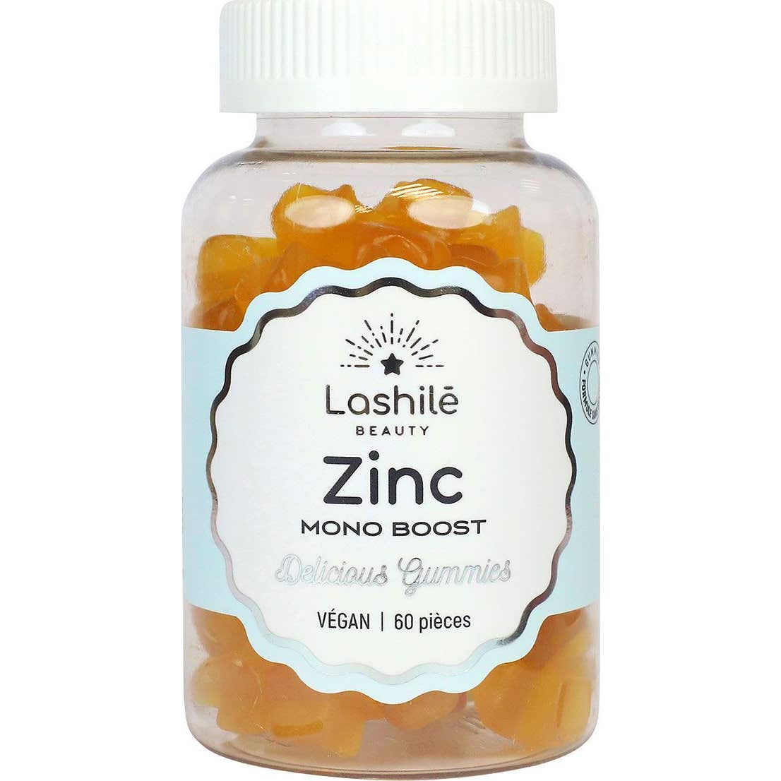 Lashile Beauty Zinc 60 Gélules