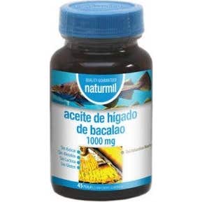 Naturmil Huile de Foie de Morue 1000 Mg 45 Perles