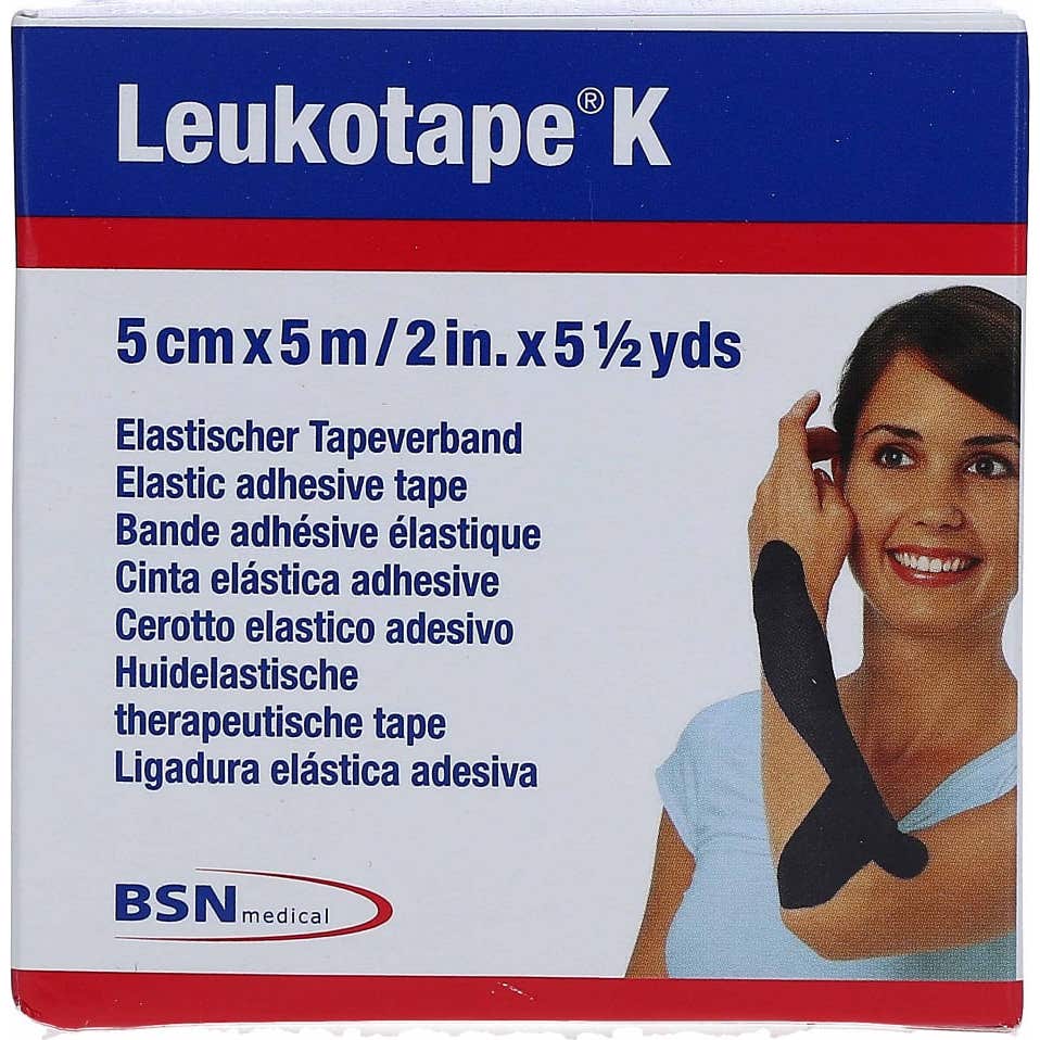 Leucotape K 5mx5cm noir