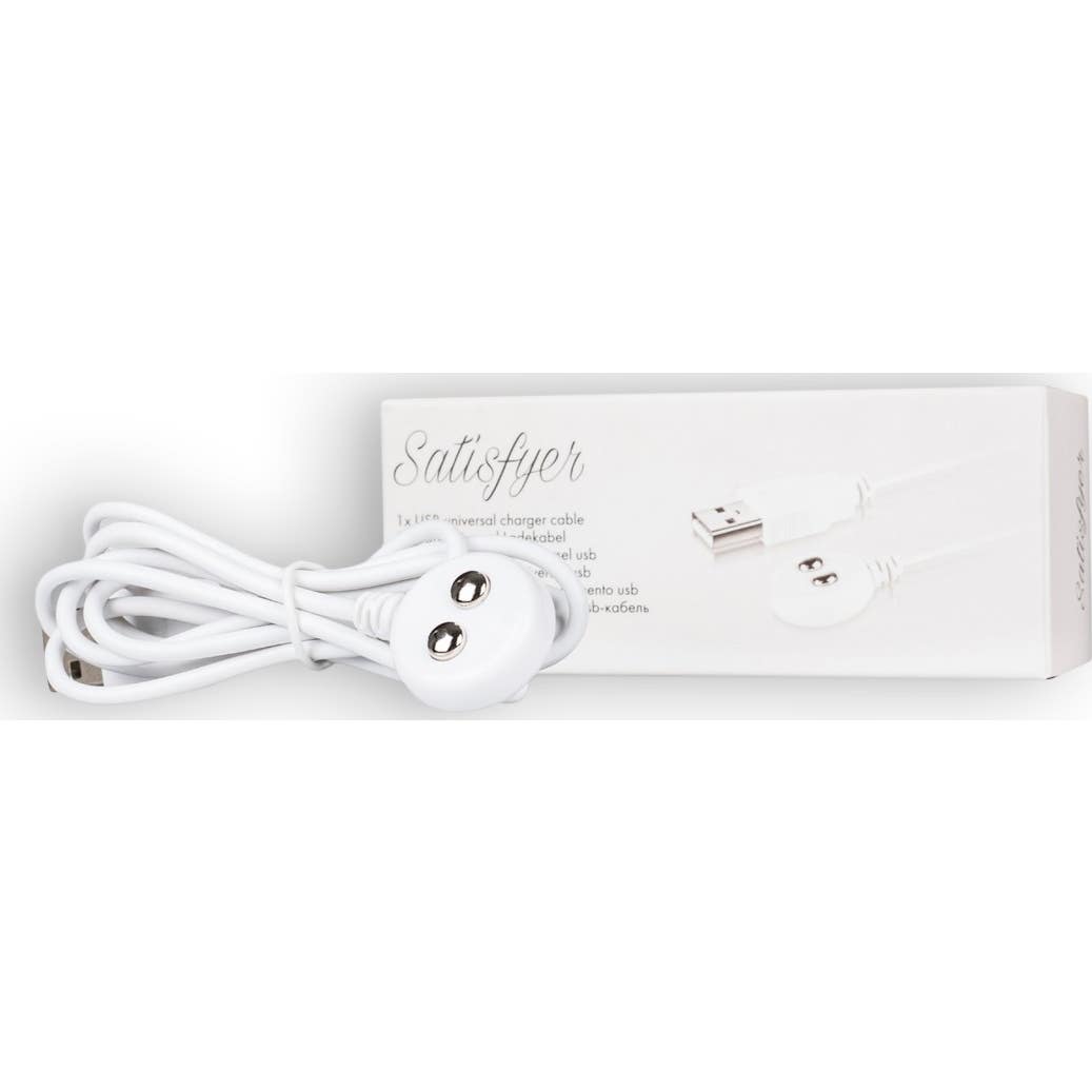 Satisfyer USB Cable Cargador Blanco 1ud