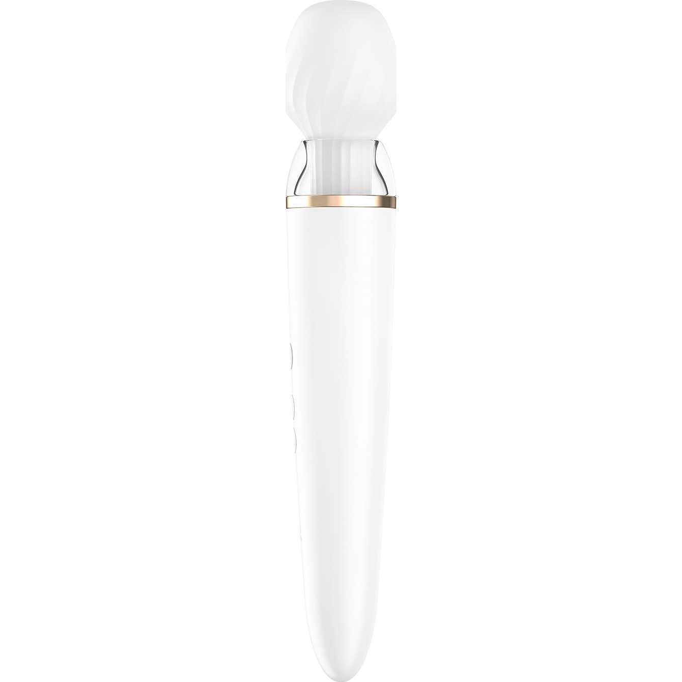 Satisfyer Double Wand-Er Vibrateur Blanc 1ut