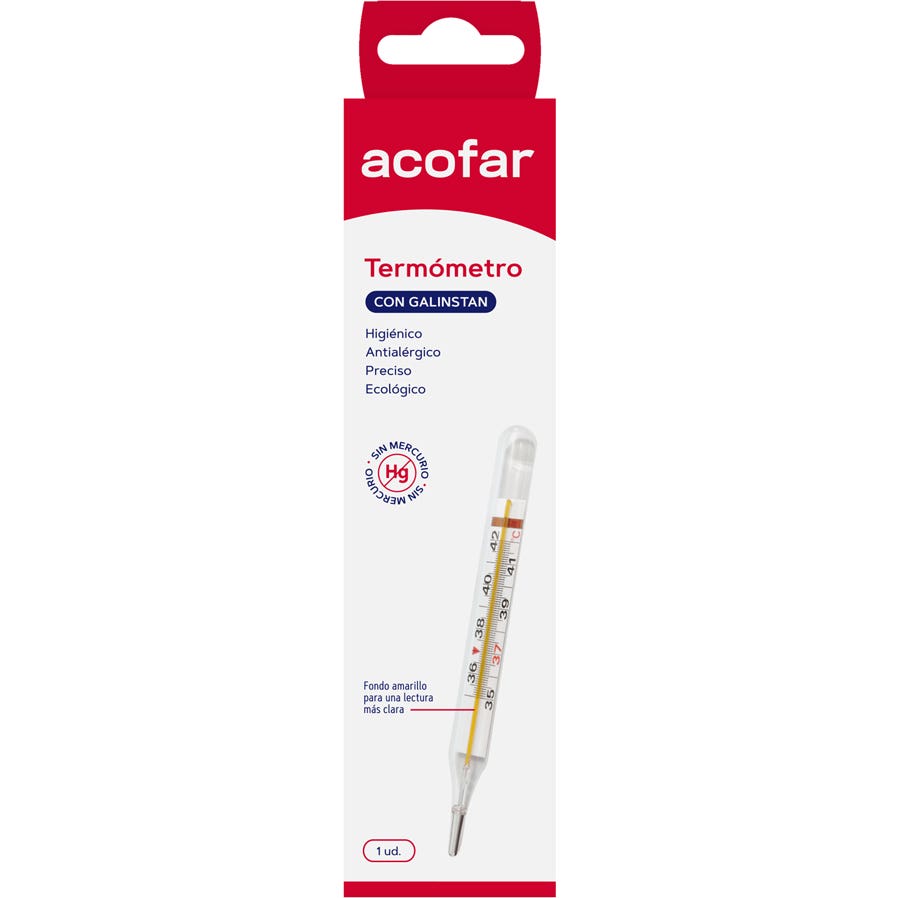 Acofar Thermomètre au Galinstan