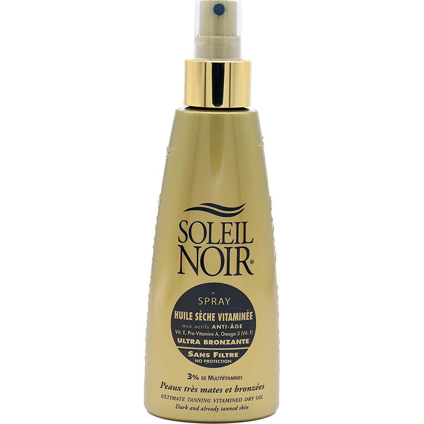 Soleil Noir Huile Vitaminée Hydratante 150ml
