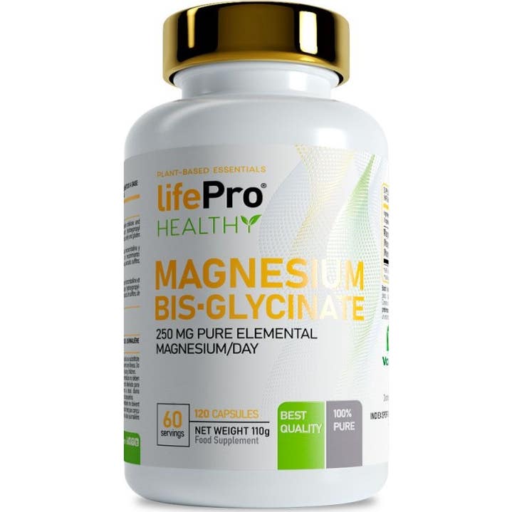 Life Pro Nutrition Bisglycinate de Magnésium 120caps