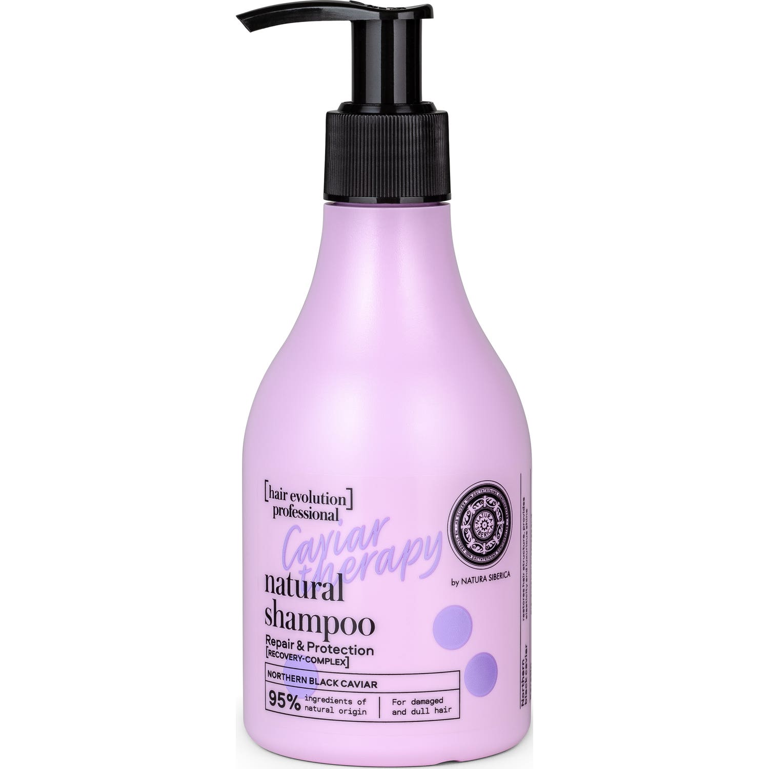 Natura Siberica Shampooing thérapeutique au caviar naturel 245ml