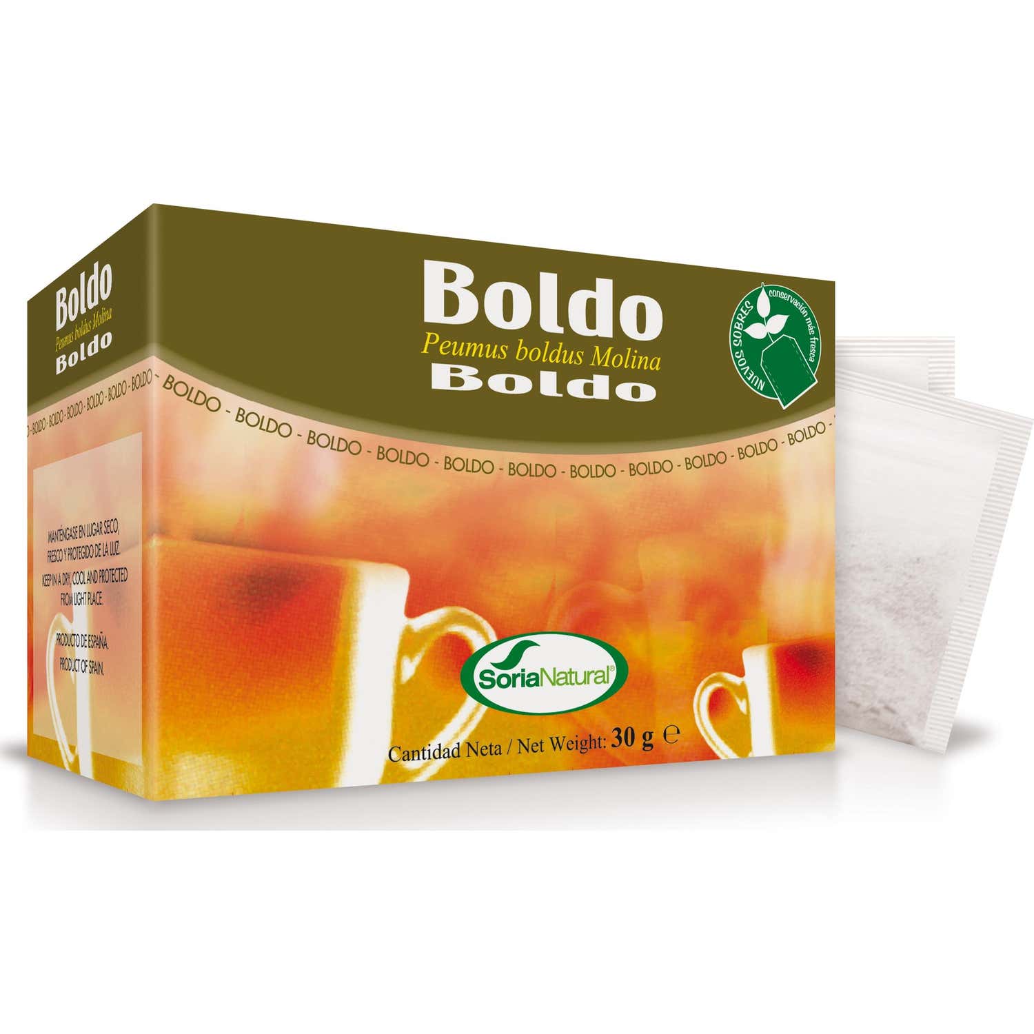 Soria Natural Boldo infusion 20 filtres à infusion