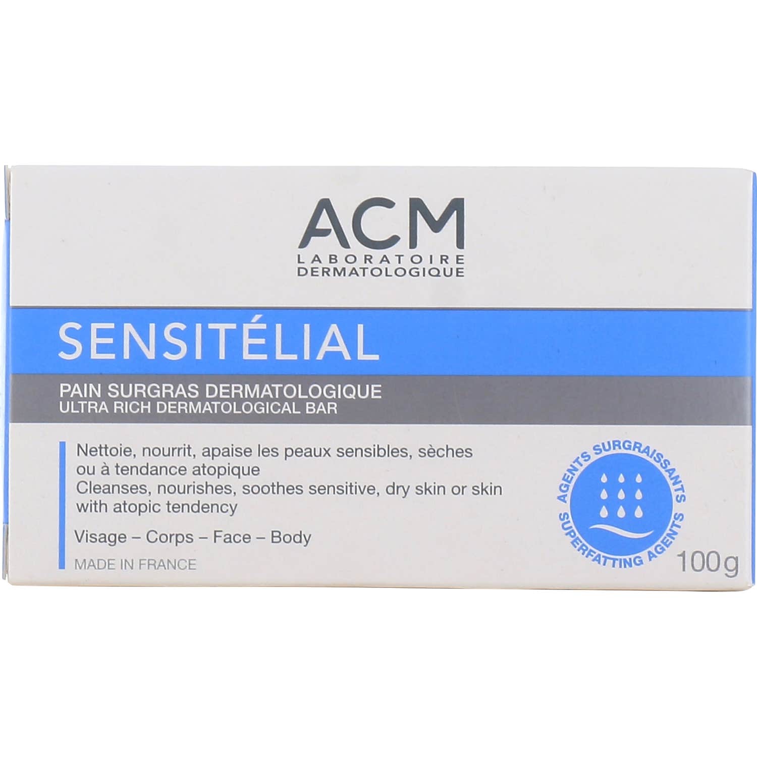ACM Sesitelial Pain Surgras Dermatologique 100g