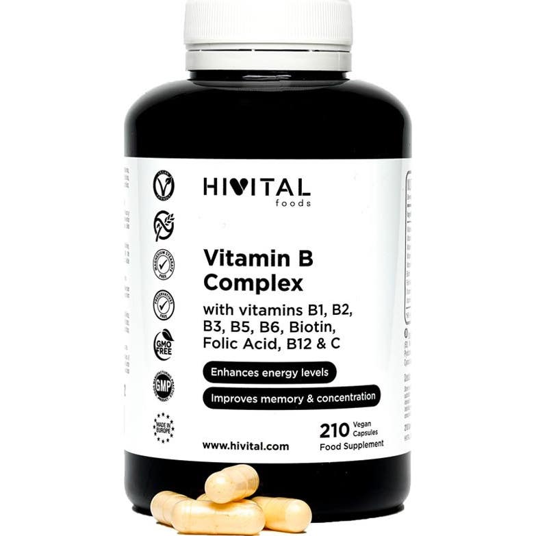 Complexe vitaminique B vital 210 gélules végétaliennes