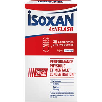 Isoxan Actiflash 28 Comprimés Effervescents