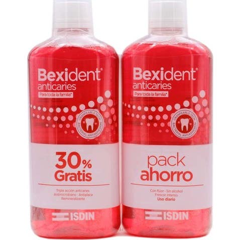 Bexident Bain de Bouche Anticaries 2x500ml