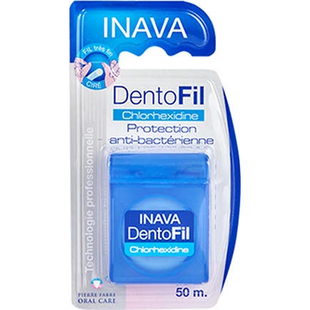 Inava Fil Dentaire Dentofil Chlorhexidine