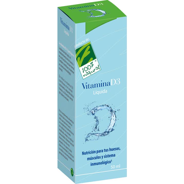 Vitamine D3 liquide 100% naturelle 50ml