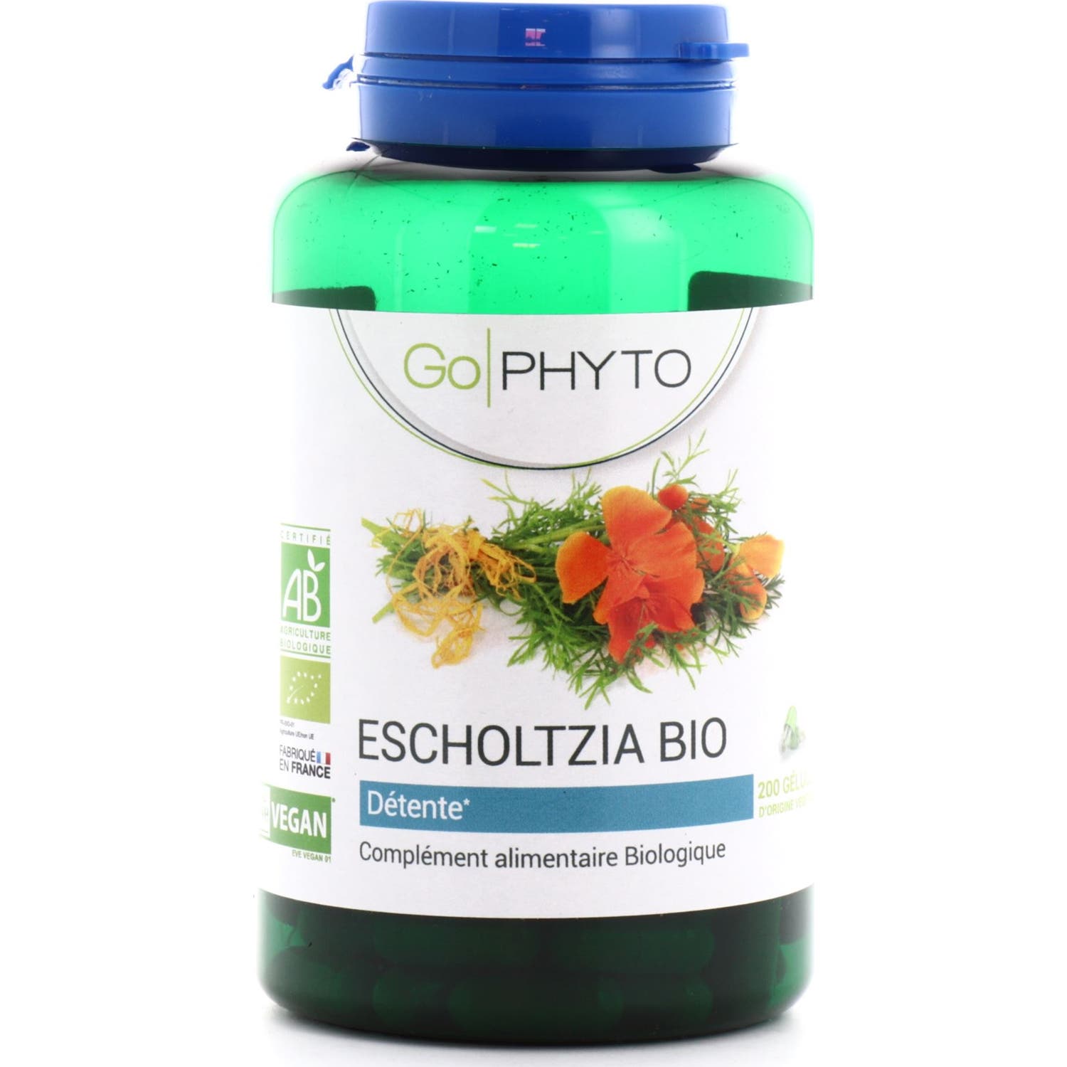 Go Phyto Escholtzia Bio 200 Gélules