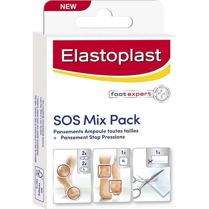 Elastoplast Ampoules mix pack 6 pansements diffrents