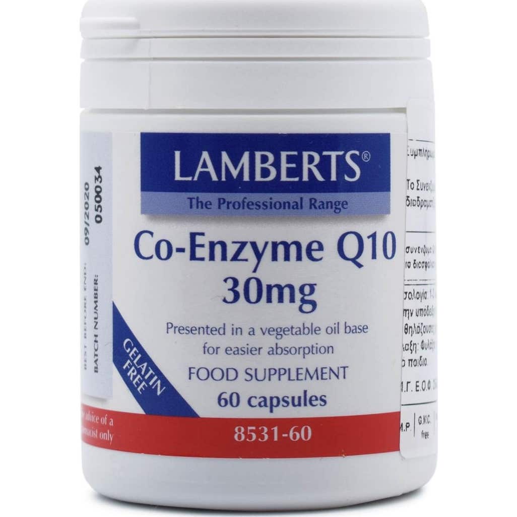 Lamberts Co-enzyme Q10 30mg 60caps