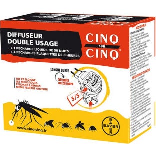 Cinq Sur Cinq Diffuseur Double Usage