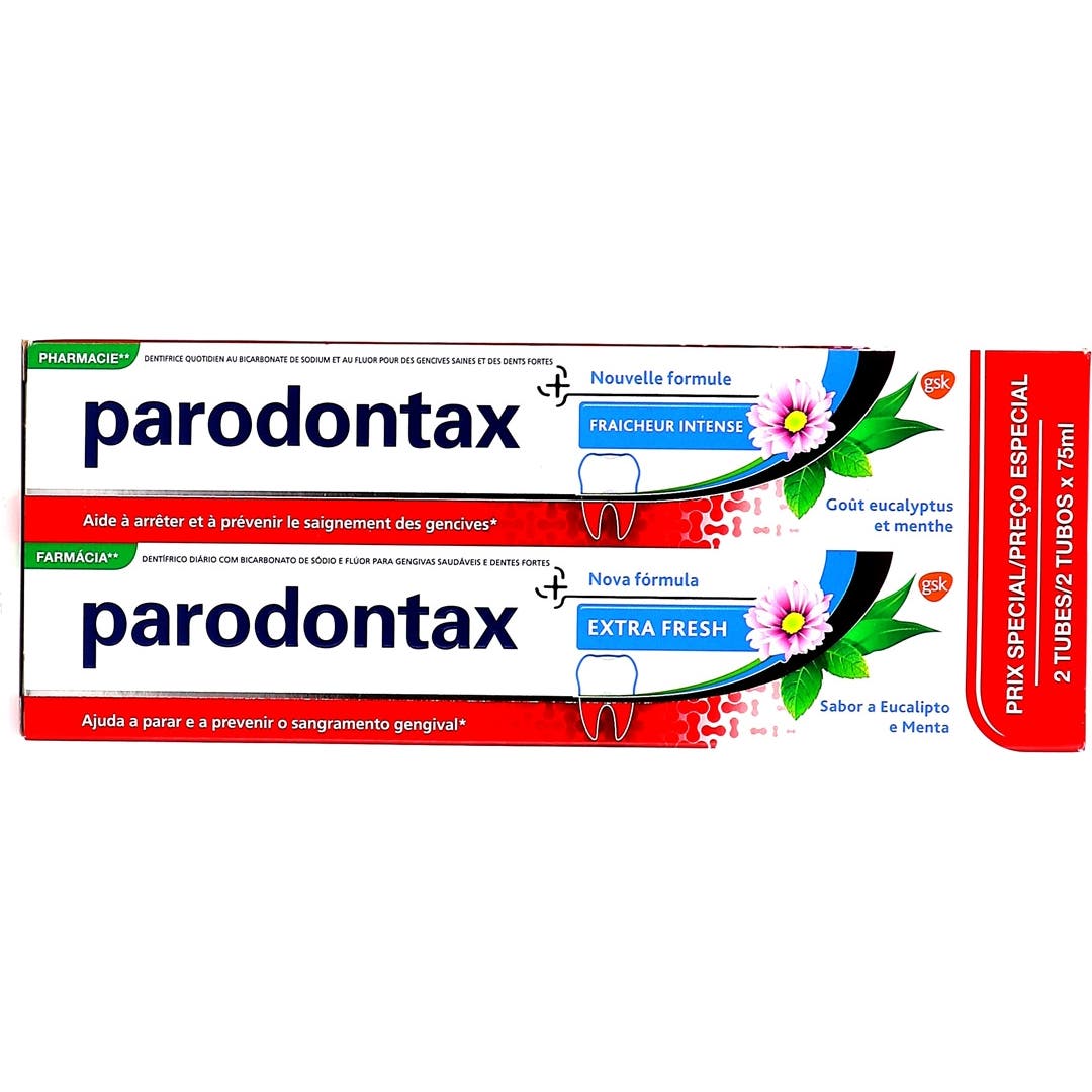 Parodontax Fraîcheur Intense 2x75ml