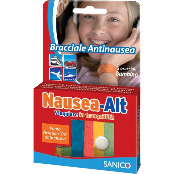 Sanico Nausea Alt Bracelet Anti Nausées Enfants 1 Unité