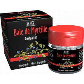 SID Nutrition Phytoclassics Baie de Myrtille 30 gélules