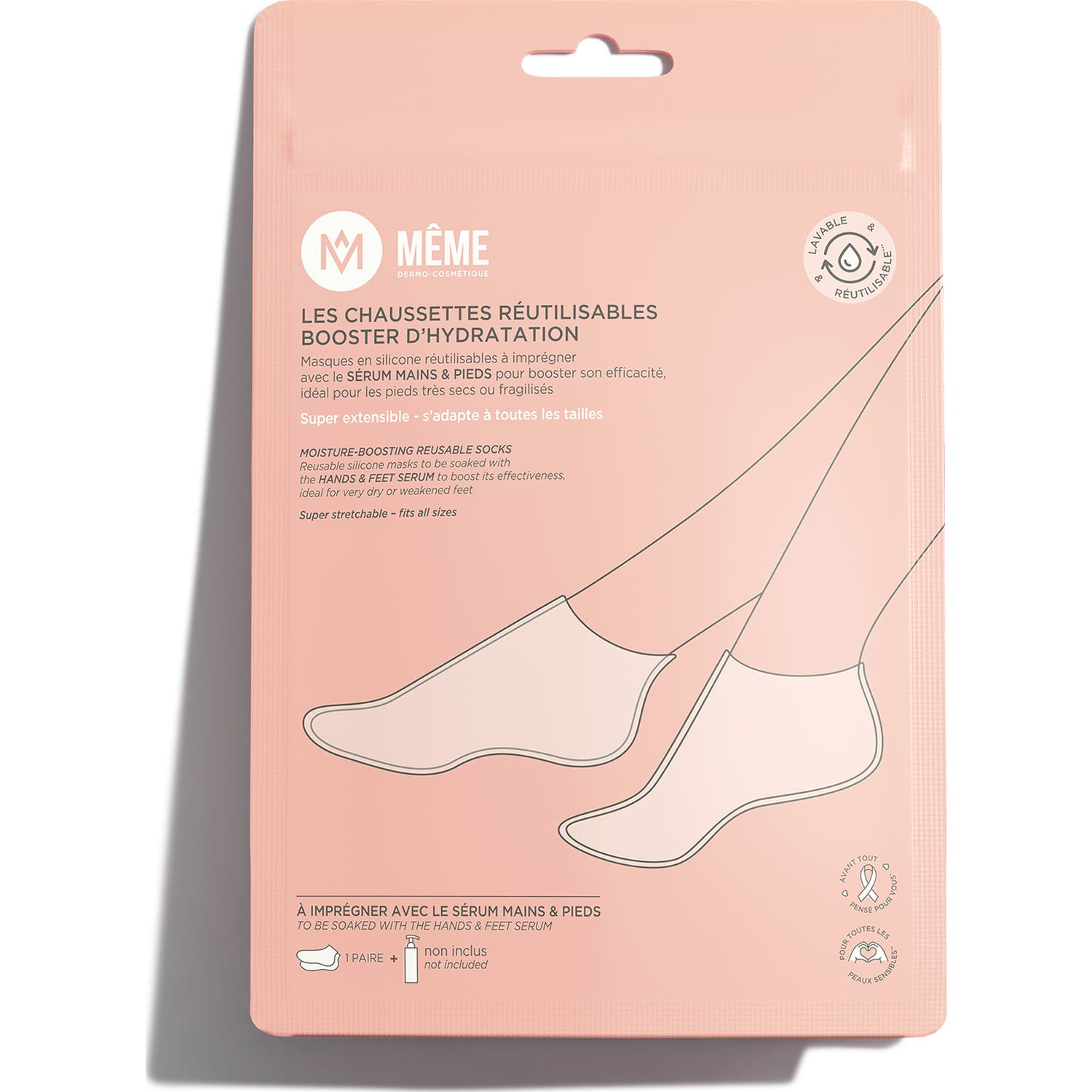 MÊME Chaussettes Hydratation Booster 1 paire