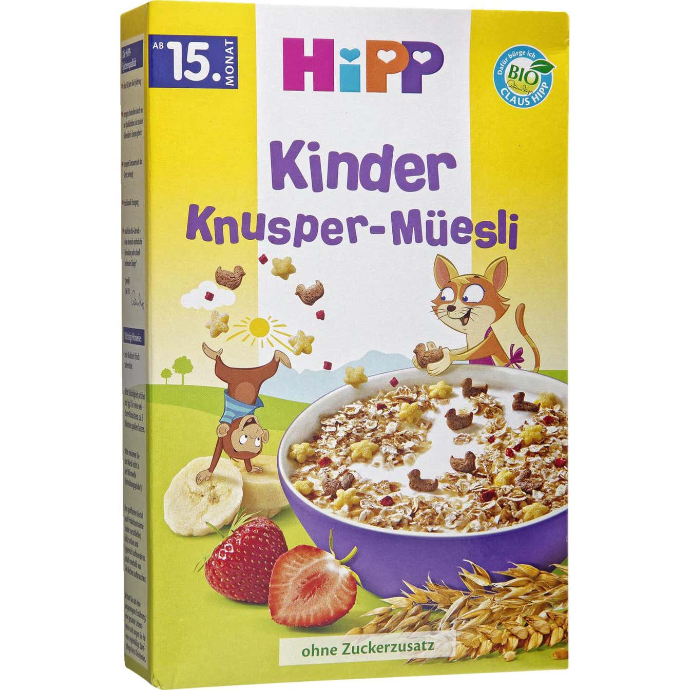 Hipp Kids Crunchy Muesli Sin Azúcar Añadido Bio 200g