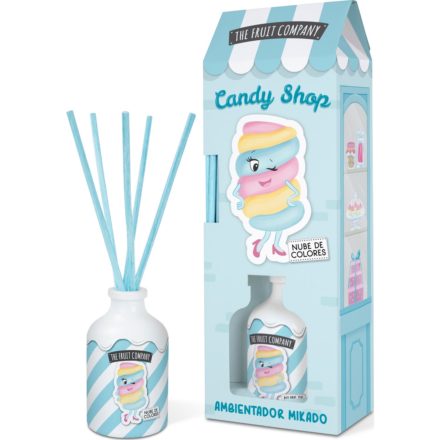 The Fruit Company Candy Shop Mikado Nuage Coloré 40ml