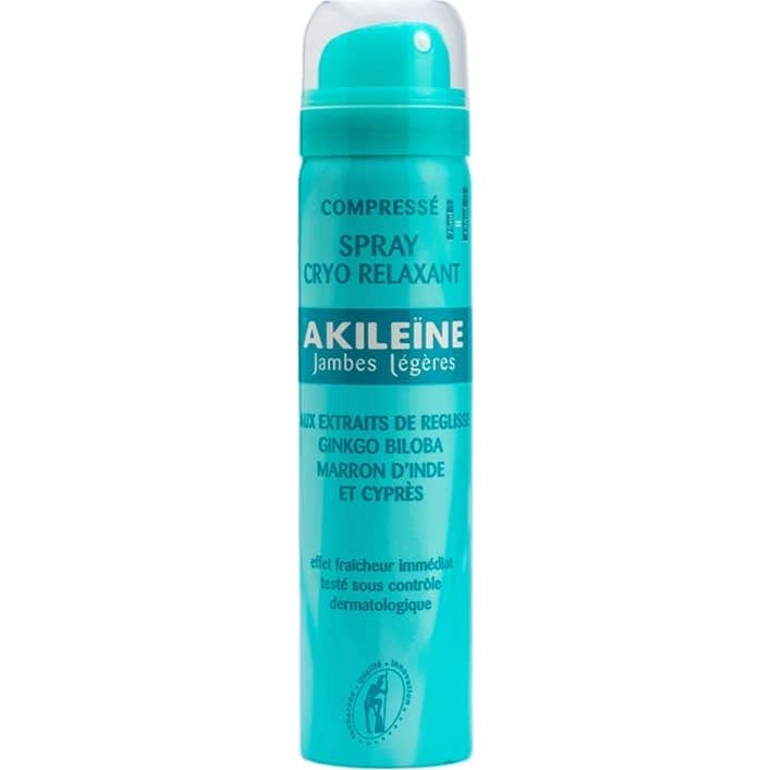 Akileïne Spray Cryo Relaxant Jambes Légères 75ml