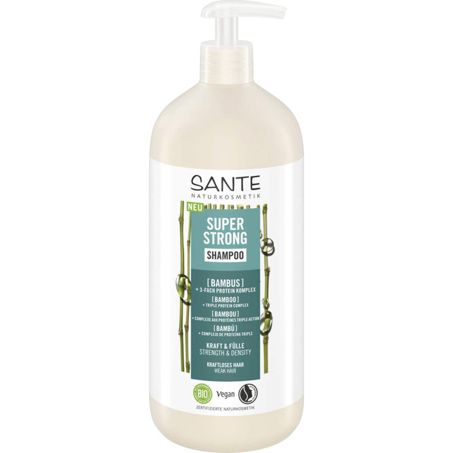 Sante Super Strong Shampoo Bamboo 950ml