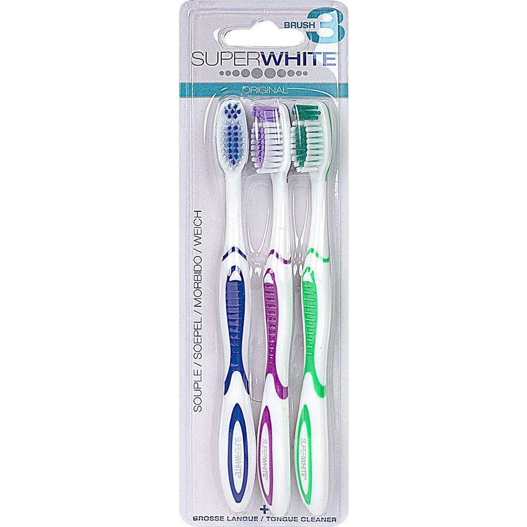 Bden Superwhite Brush Souple Taille 3