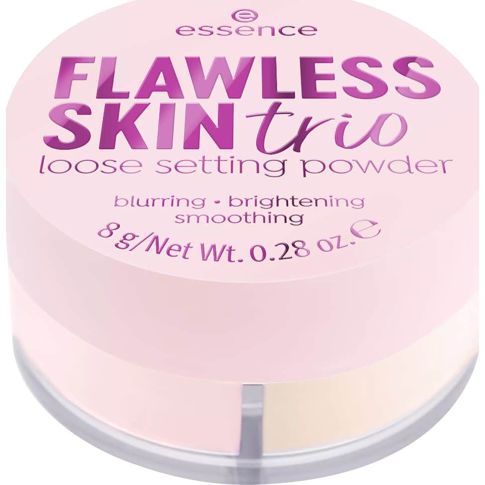 Essence Flawless Skin Trio Pó Solto de Fixação 8g