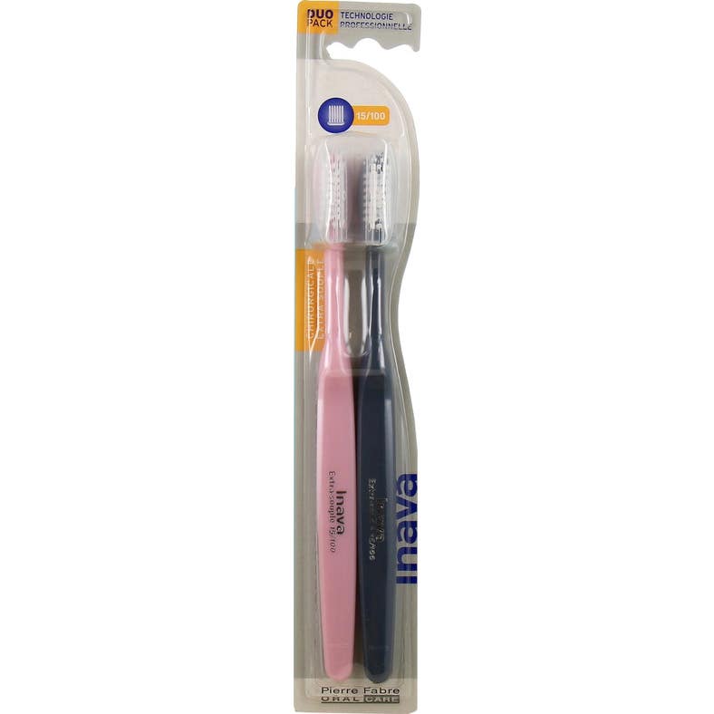 Inava Brosse à Dents Chirurgicale 15/100 Souple 2 Unités