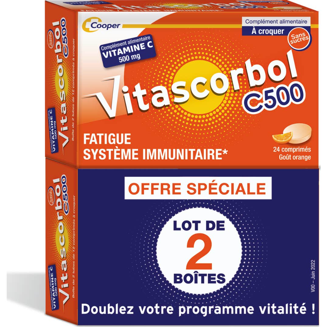 Vitascorbol C 500 2x24 Comprimés